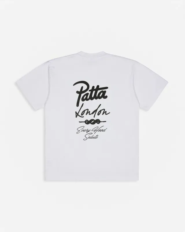 Patta London Chapter T-Shirt (White) made by Patta