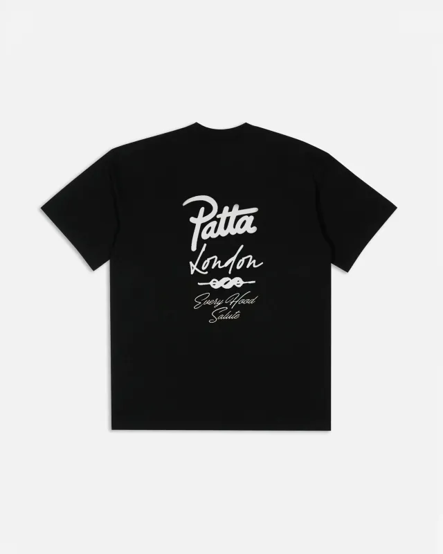 Patta London Chapter T-Shirt (Black) made by Patta