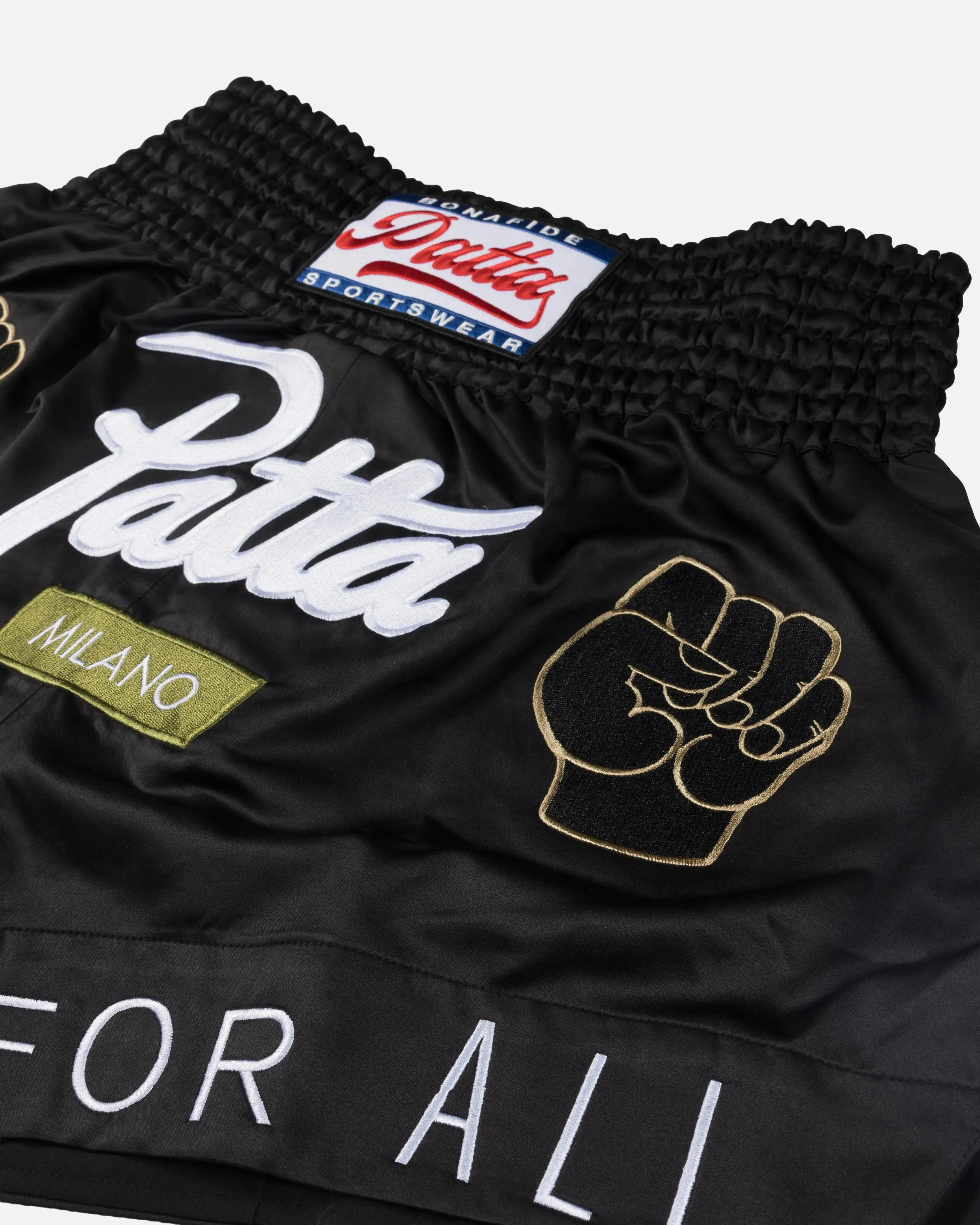 Patta Milano Chapter Muay Thai Shorts (Black) sold by Patta product image thumbnail 4