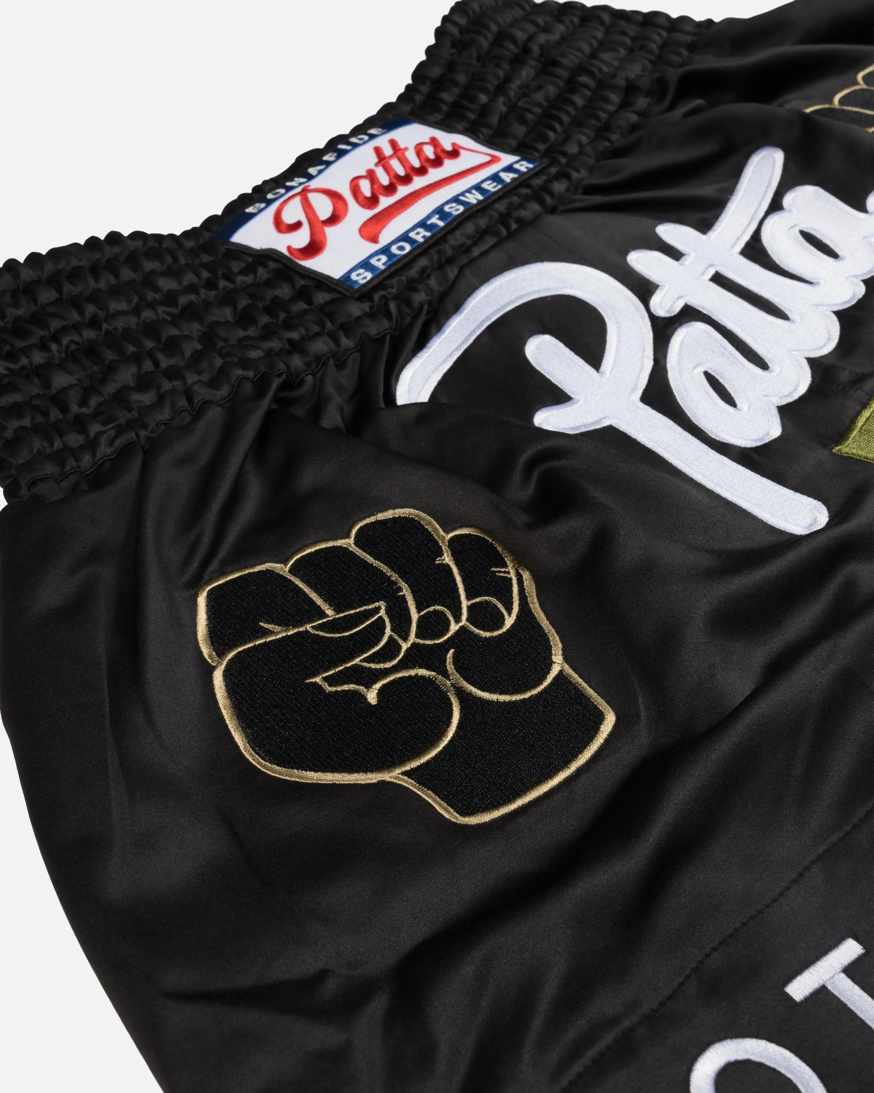 Patta Milano Chapter Muay Thai Shorts (Black) sold by Patta product image thumbnail 5