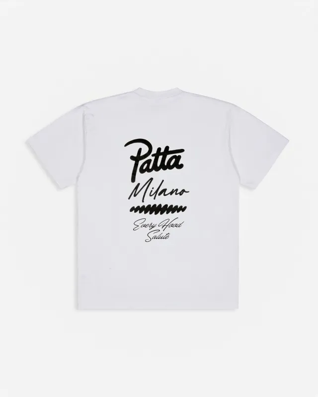 Patta Milano Chapter T-Shirt (White) made by Patta