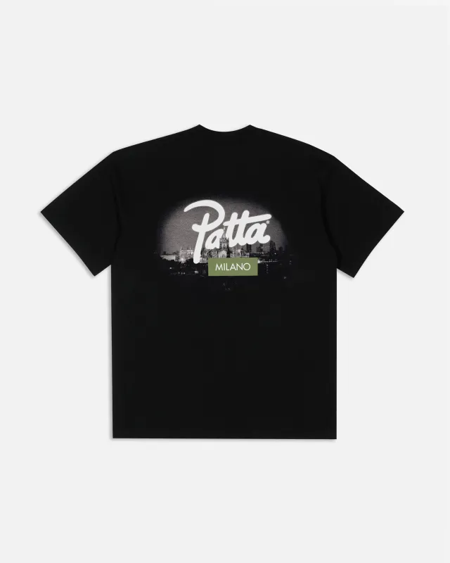 Patta Milano Skyline Chapter T-Shirt (Black) made by Patta