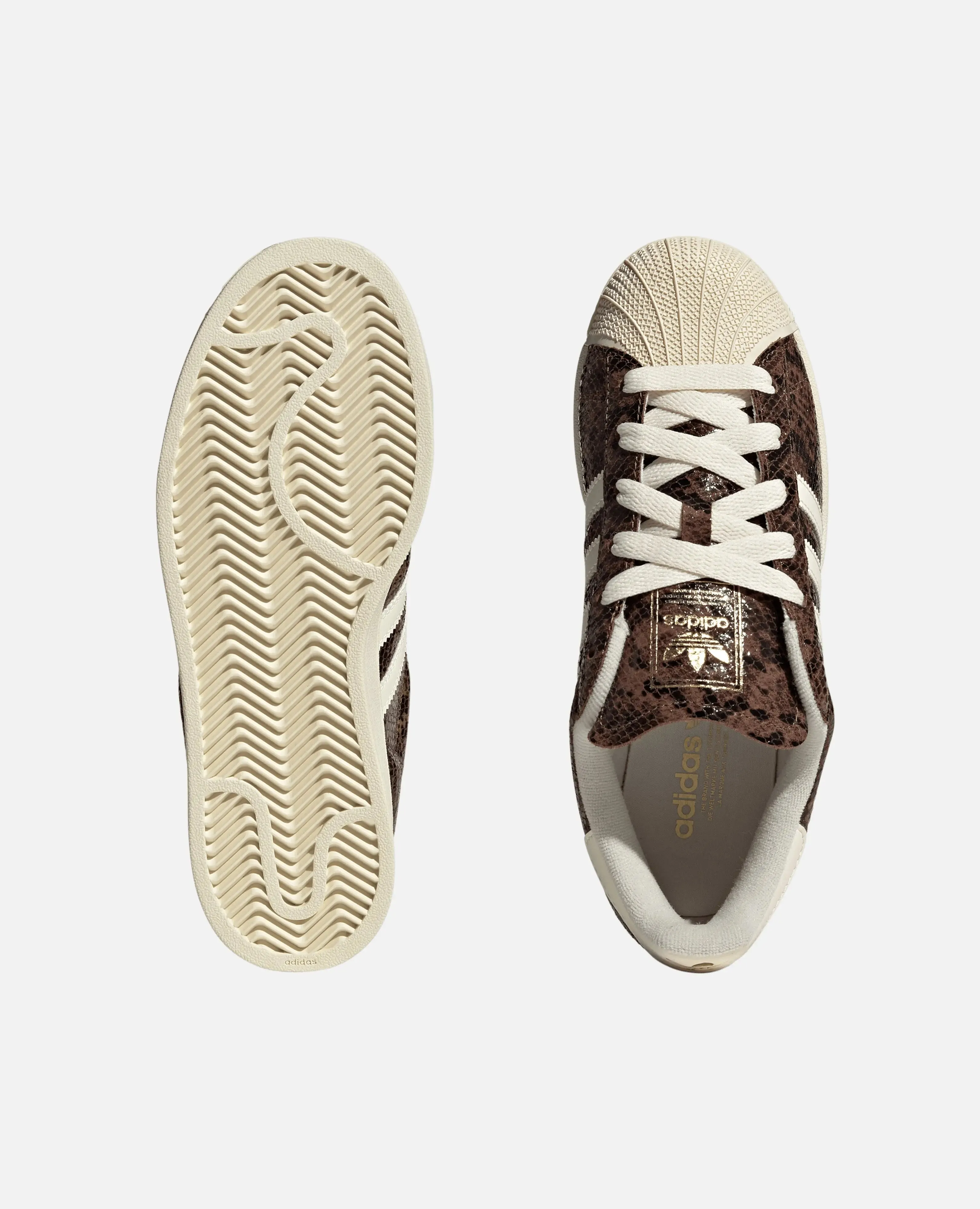 adidas WMS Superstar II (Preloved Brown/Cream White/Alumina) sold by Patta product image thumbnail 3