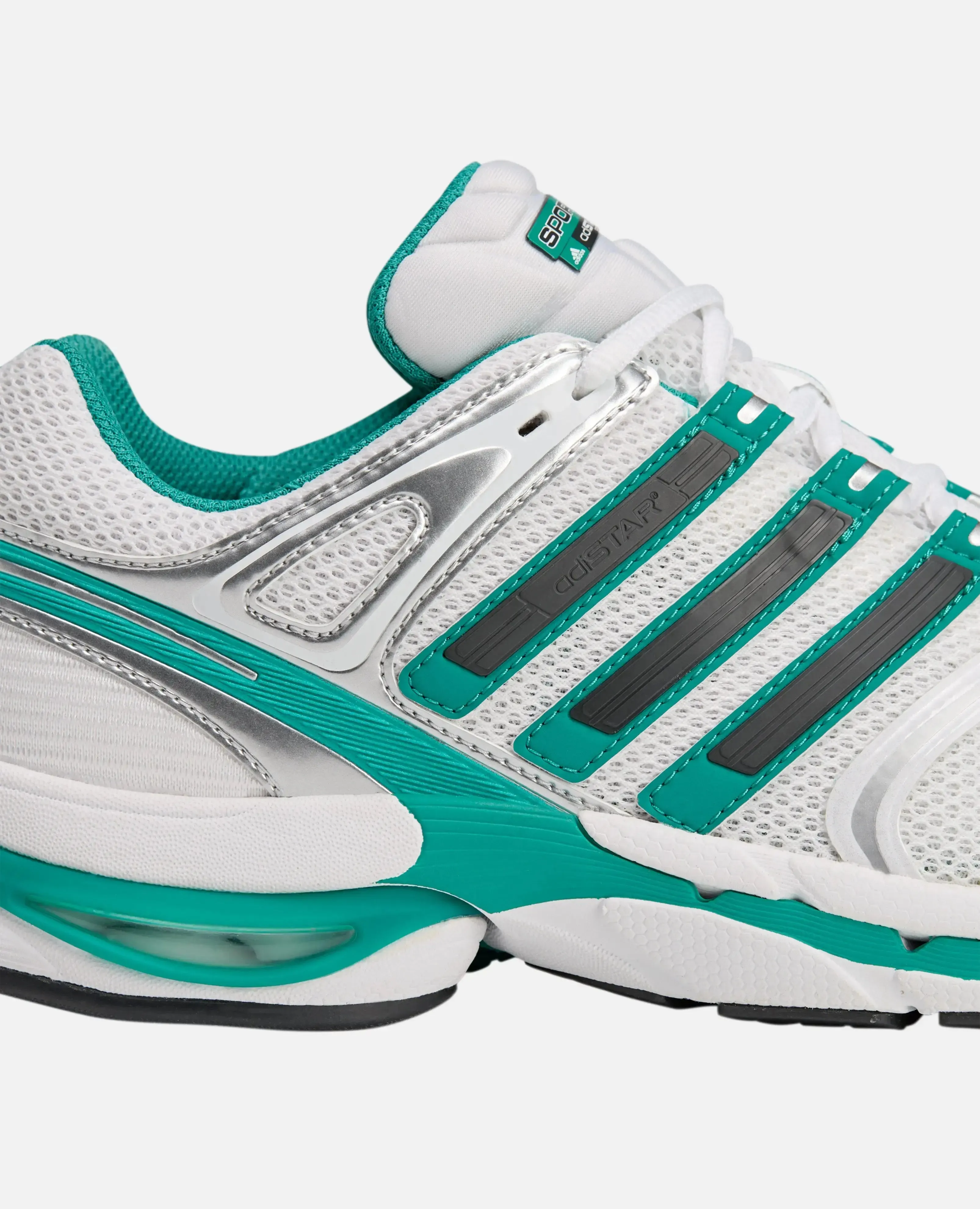 adidas Adistar Control 5 Sporty & Rich (Footware White/Carbon/Pure Teal) sold by Patta product image thumbnail 4