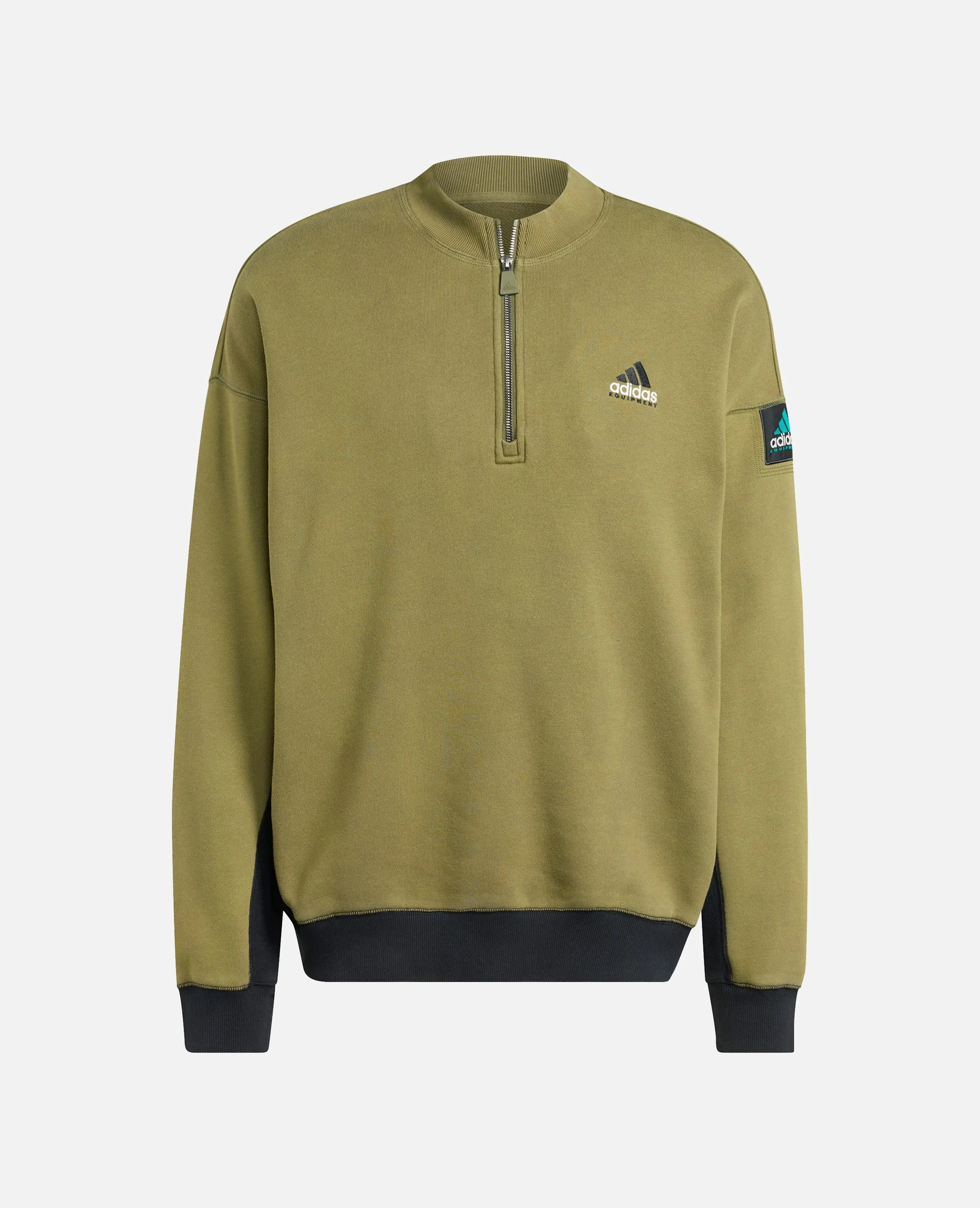 adidas Equipment Half-Zip (Focoli/Black) sold by Patta
