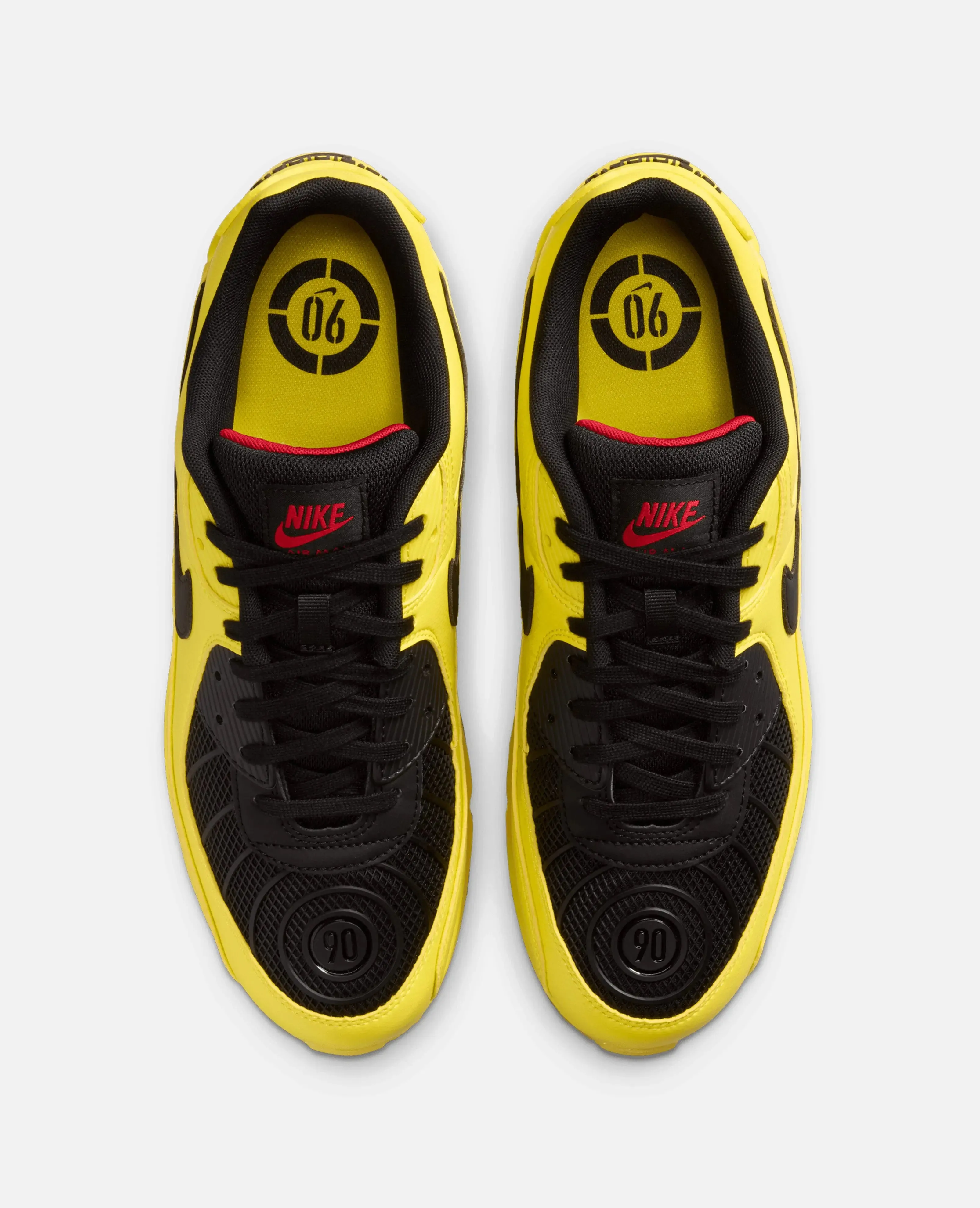 Nike Air Max 90 (Zest/Black-Fire Red-Gym Red) sold by Patta product image thumbnail 3