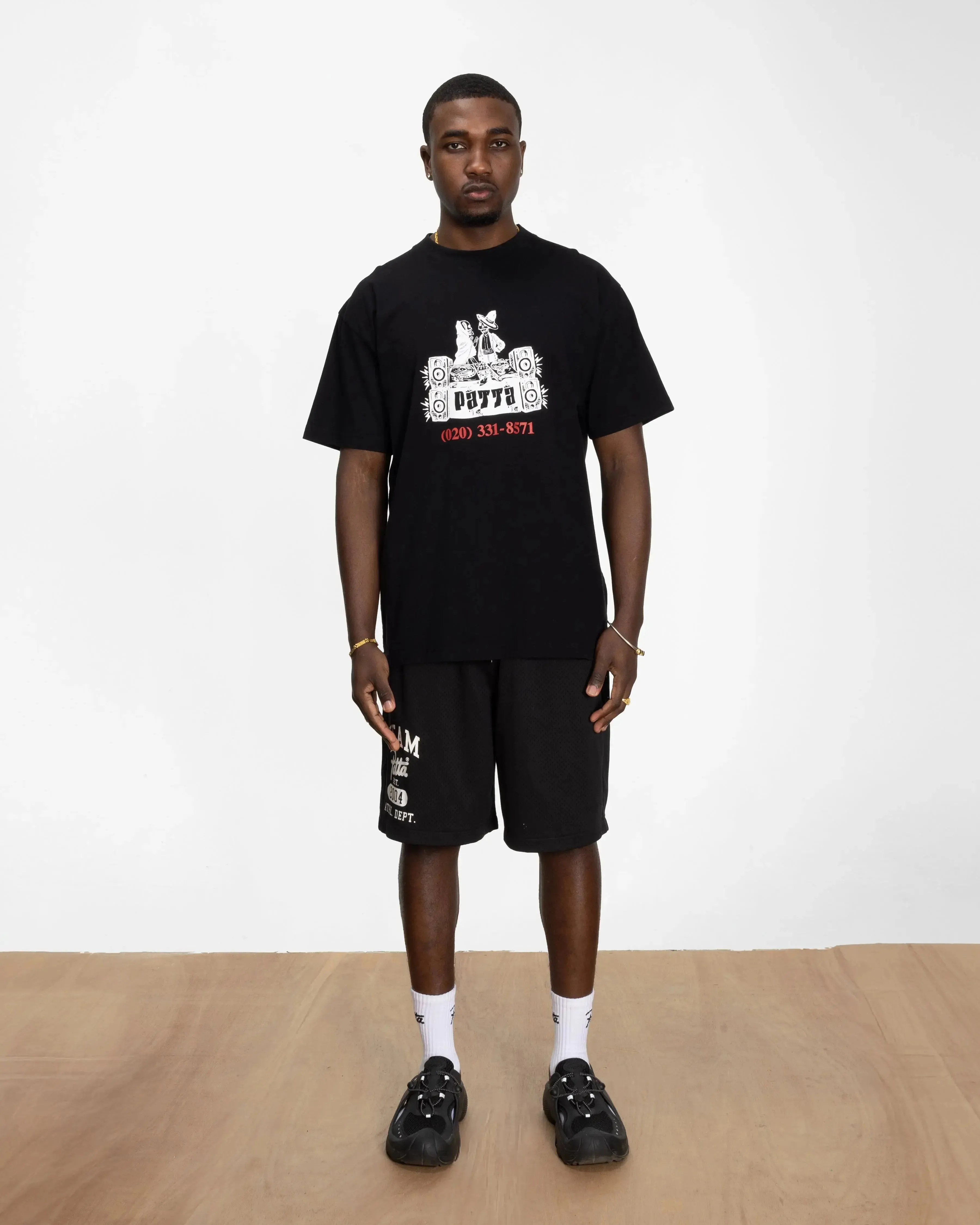 Patta DJ Skully T-Shirt Black (EA) sold by Patta product image thumbnail 5