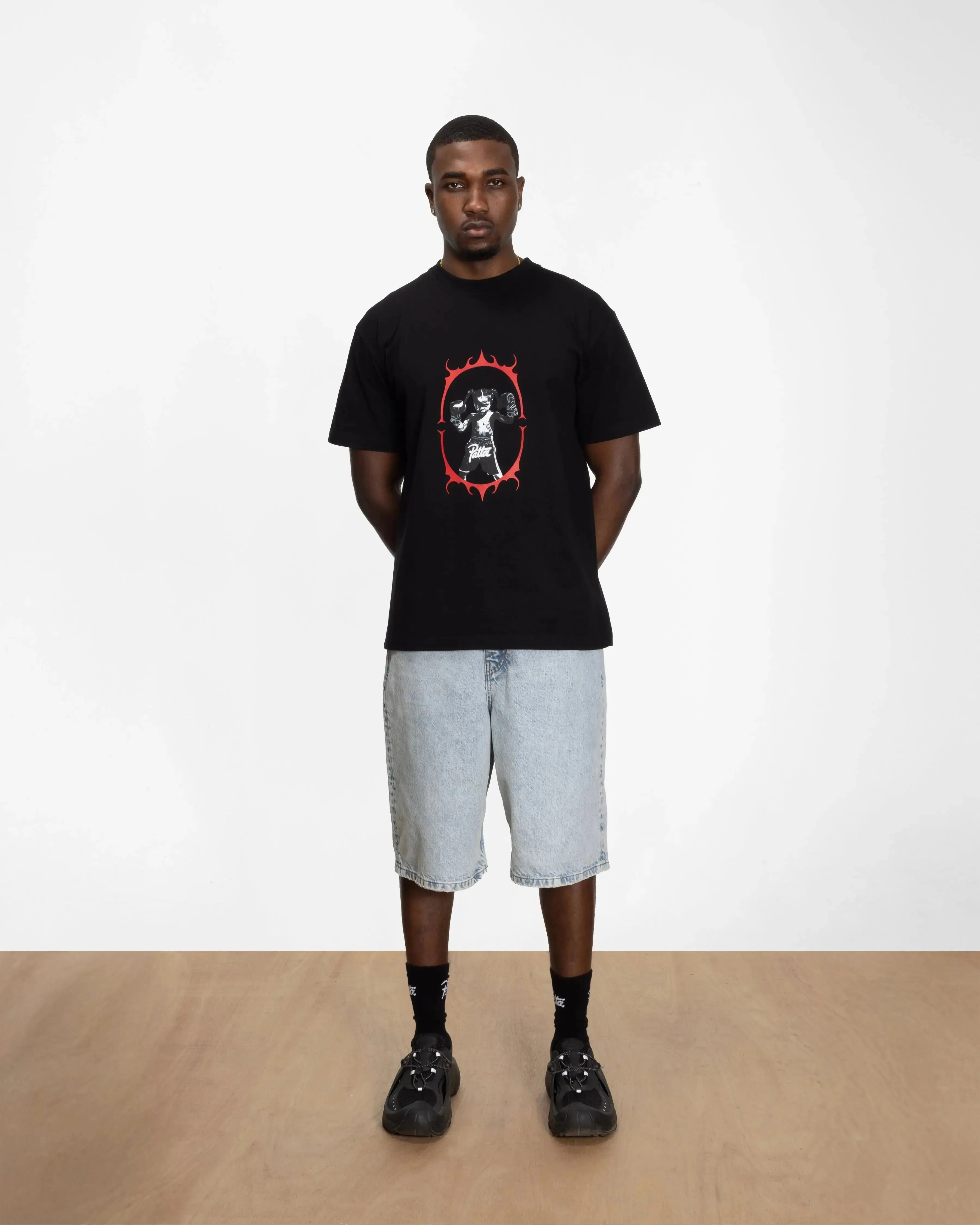 Patta Boxing T-Shirt Black (EA) sold by Patta product image thumbnail 5
