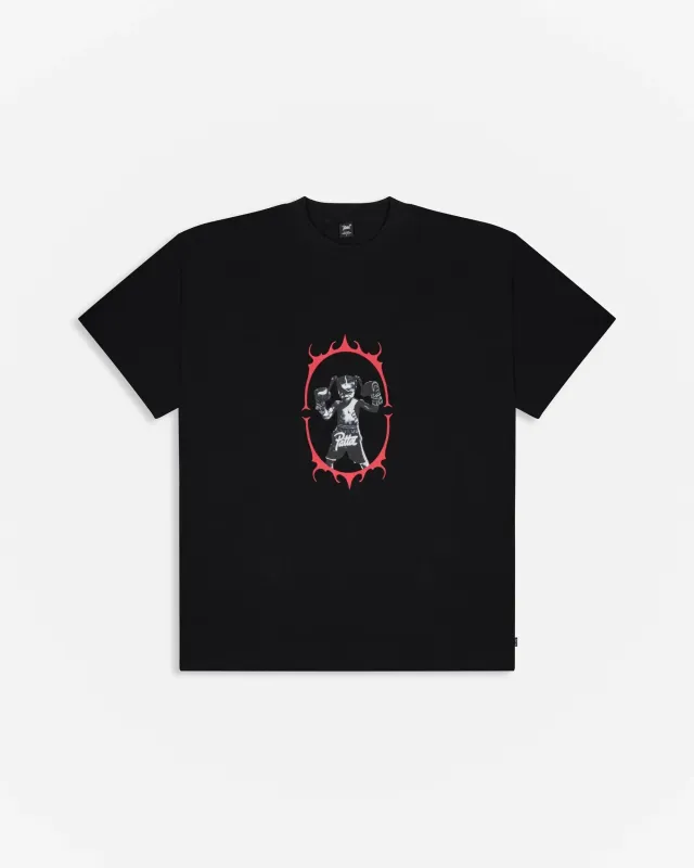 Patta Boxing T-Shirt Black (EA) made by Patta