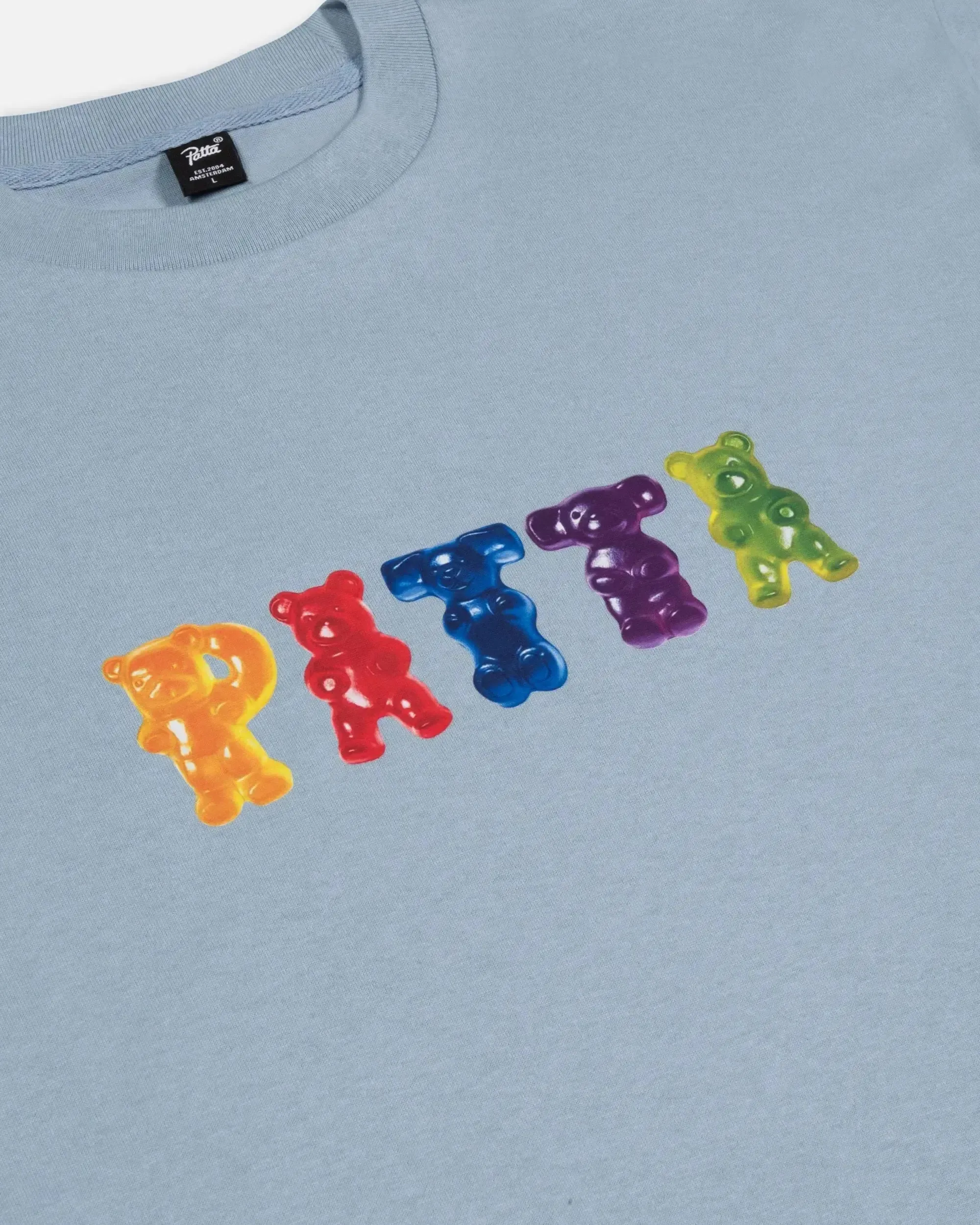 Patta Gummi T-Shirt Dusty Blue (EA) sold by Patta product image thumbnail 4
