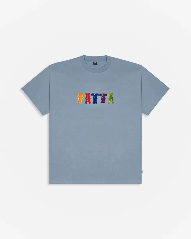 Patta Gummi T-Shirt Dusty Blue (EA) made by Patta