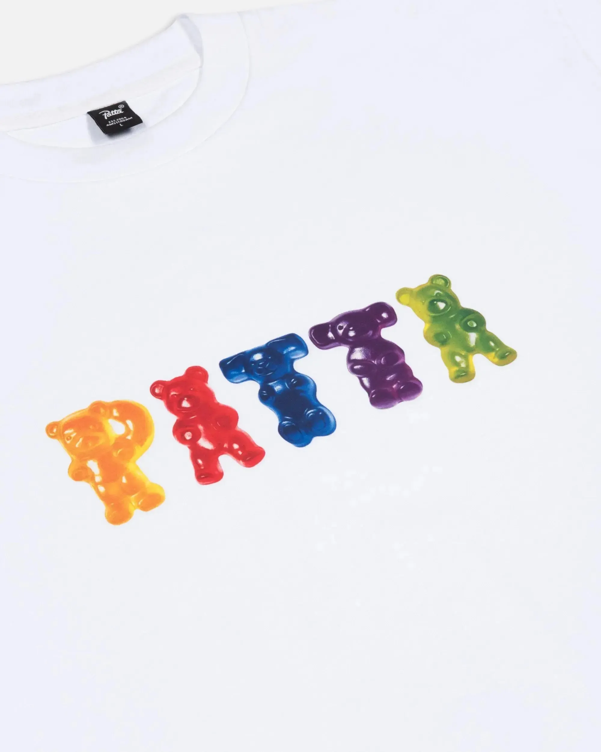 Patta Gummi T-Shirt White (EA) sold by Patta product image thumbnail 5