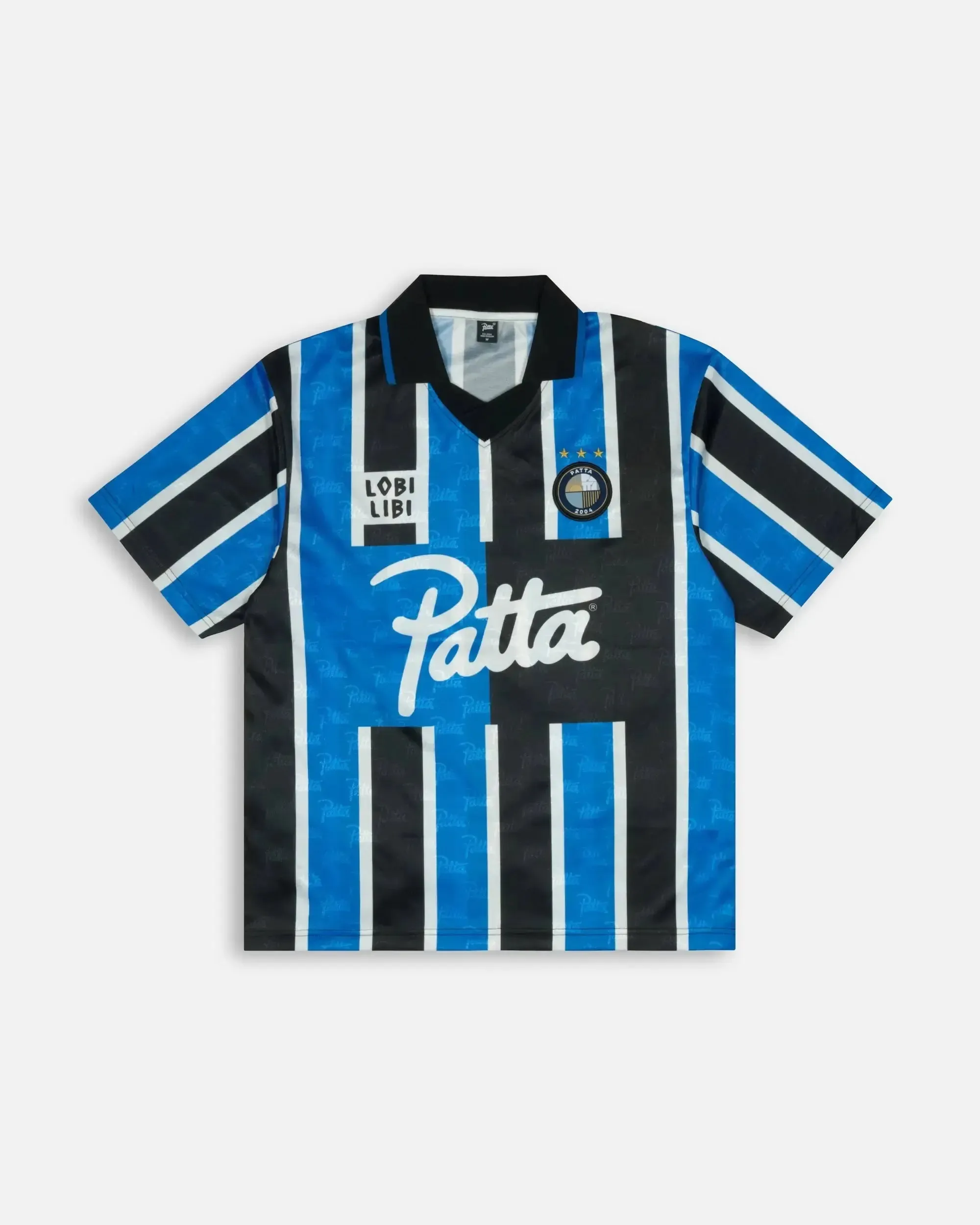 Patta Stripe Football Jersey French Blue (EA) sold by Patta
