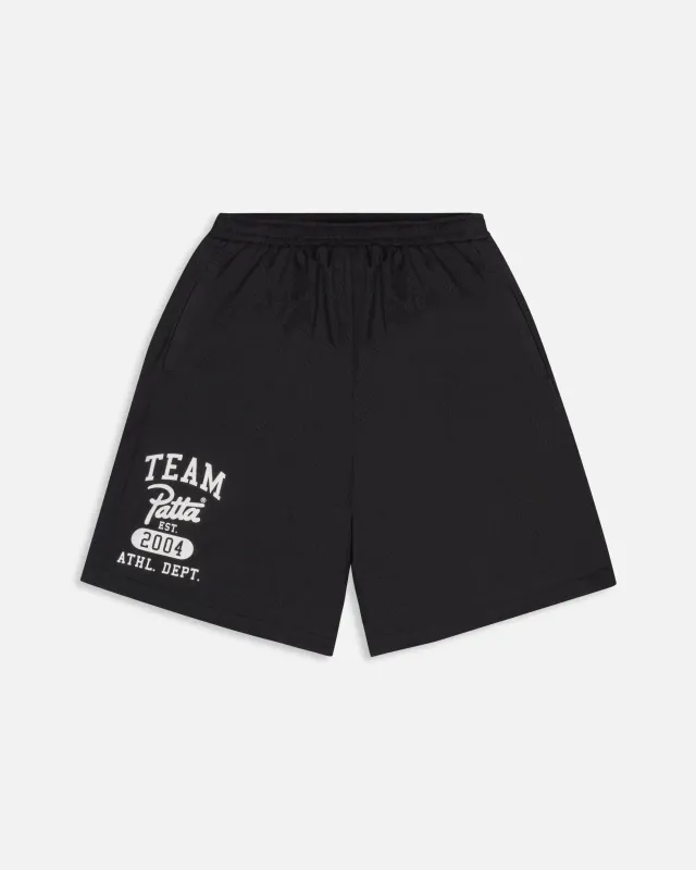 Patta Athletic Mesh Shorts Black (EA) made by Patta