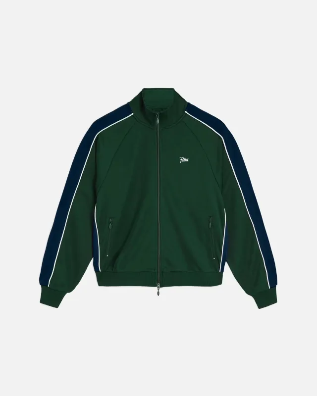 Patta Tricot Track Jacket Pine Grove (EA) made by Patta