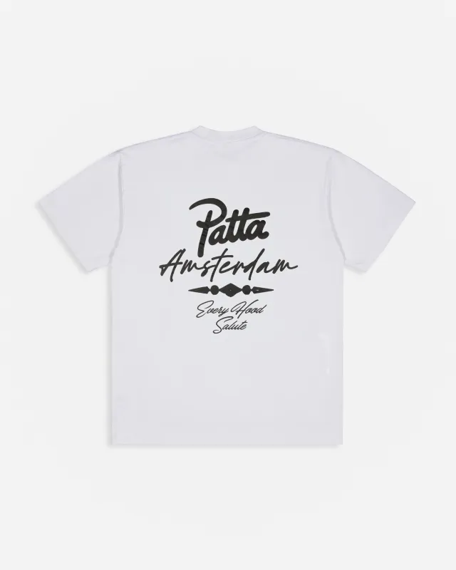 Patta Amsterdam Chapter T-Shirt (White ) made by Patta