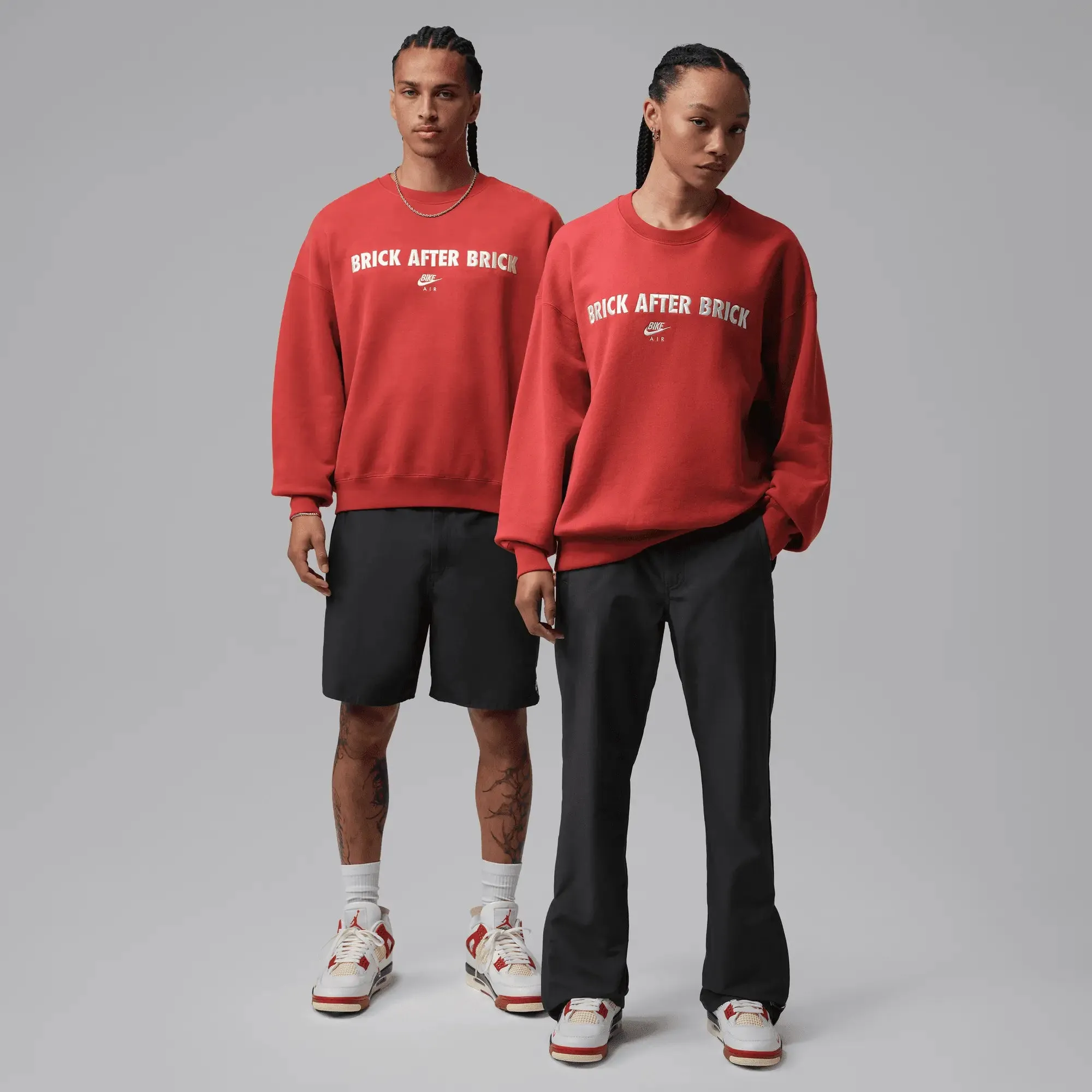 Fleese sweatshirt Jordan BIKE AIR x Nigel Sylvester sold by Patta