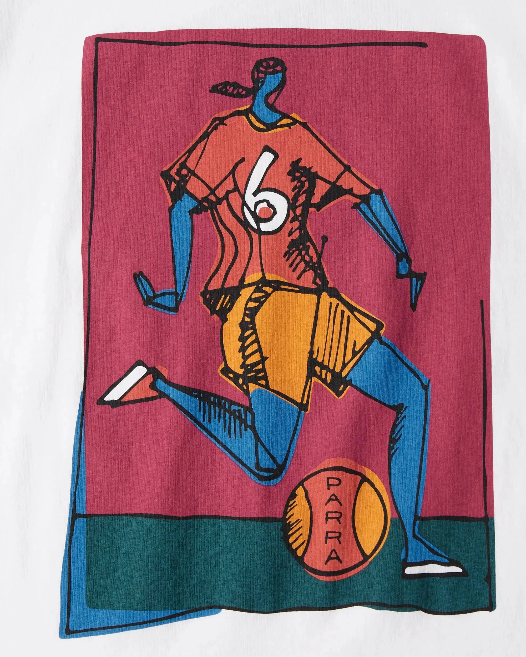 byParra Kicked Around T-Shirt (White) sold by Patta product image thumbnail 4