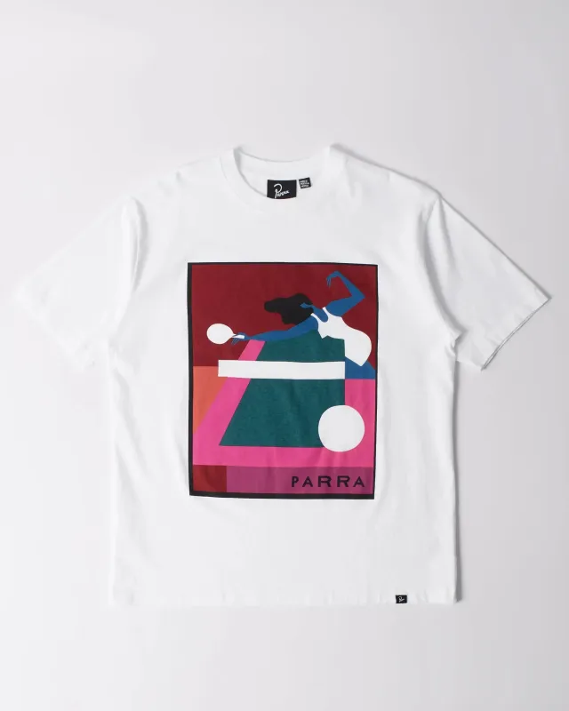 byParra Ping Ponged T-Shirt (White) made by by Parra