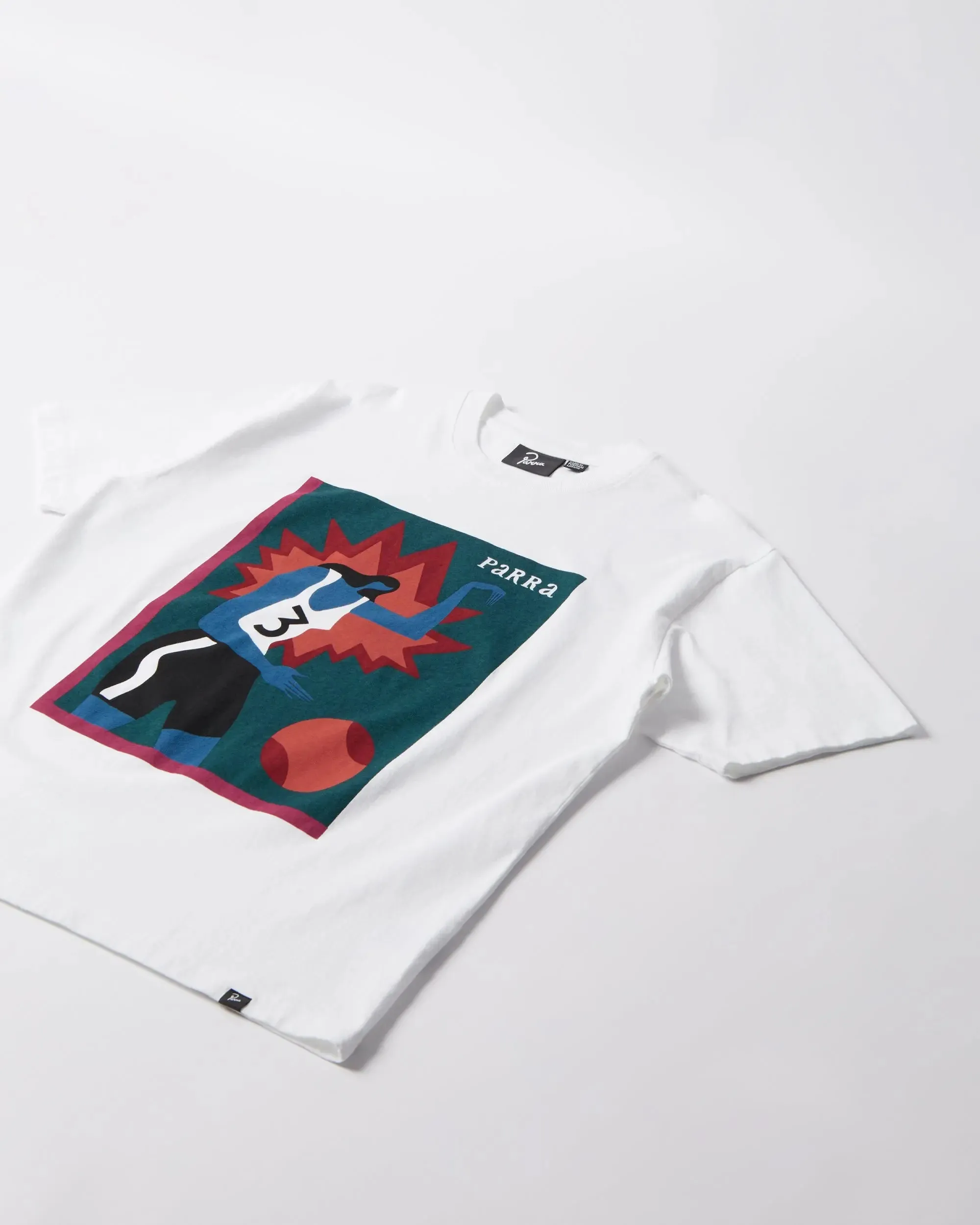 byParra Baseketball T-Shirt (White) sold by Patta product image thumbnail 4