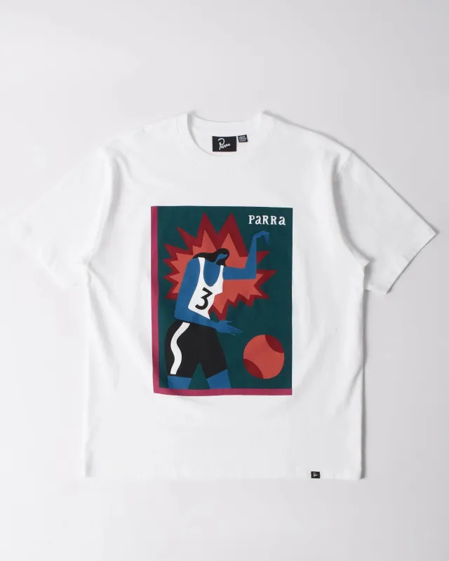 byParra Baseketball T-Shirt (White) made by by Parra
