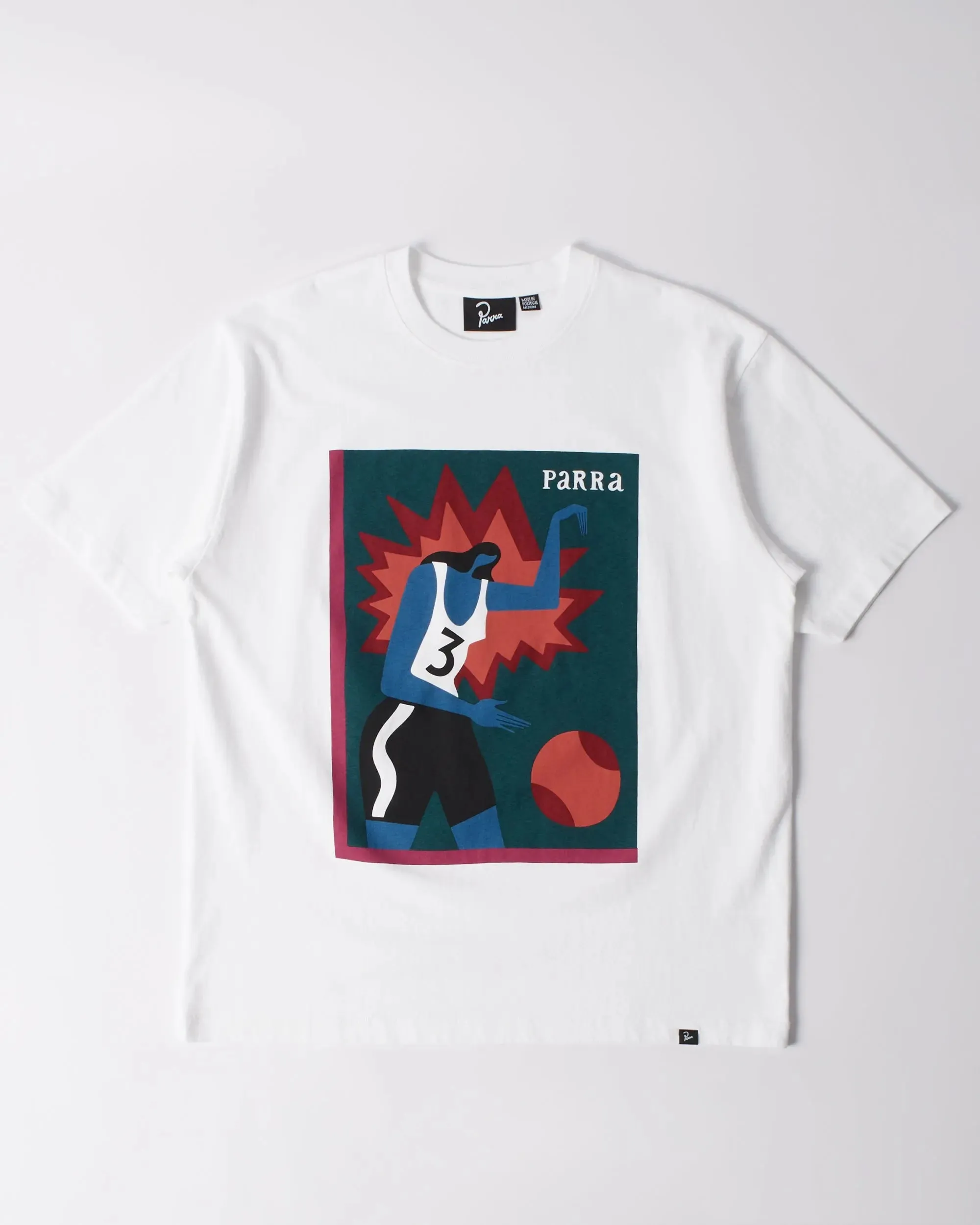 byParra Baseketball T-Shirt (White) sold by Patta