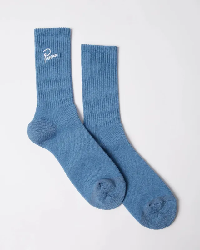byParra Signature Crew Socks (Blue) made by by Parra