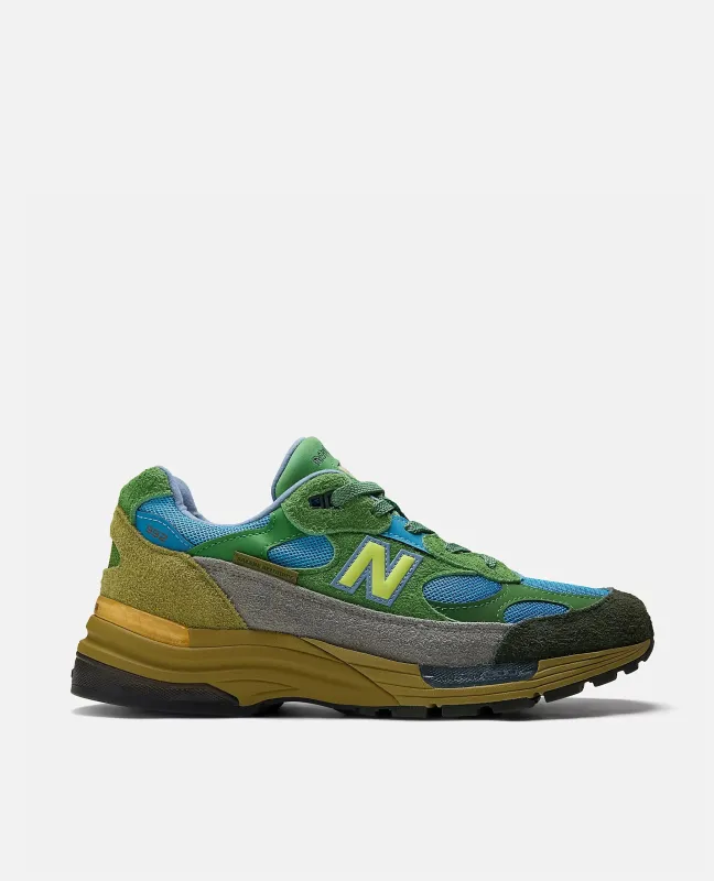 Salehe Bembury x New Balance 992 Made in USA ''Online Lime'' made by New Balance