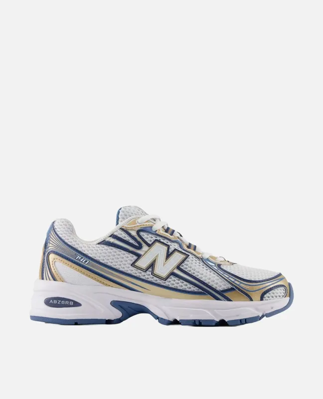 New Balance 740 (Heron Blue/Vintage Indigo/Gold Metallic) made by New Balance