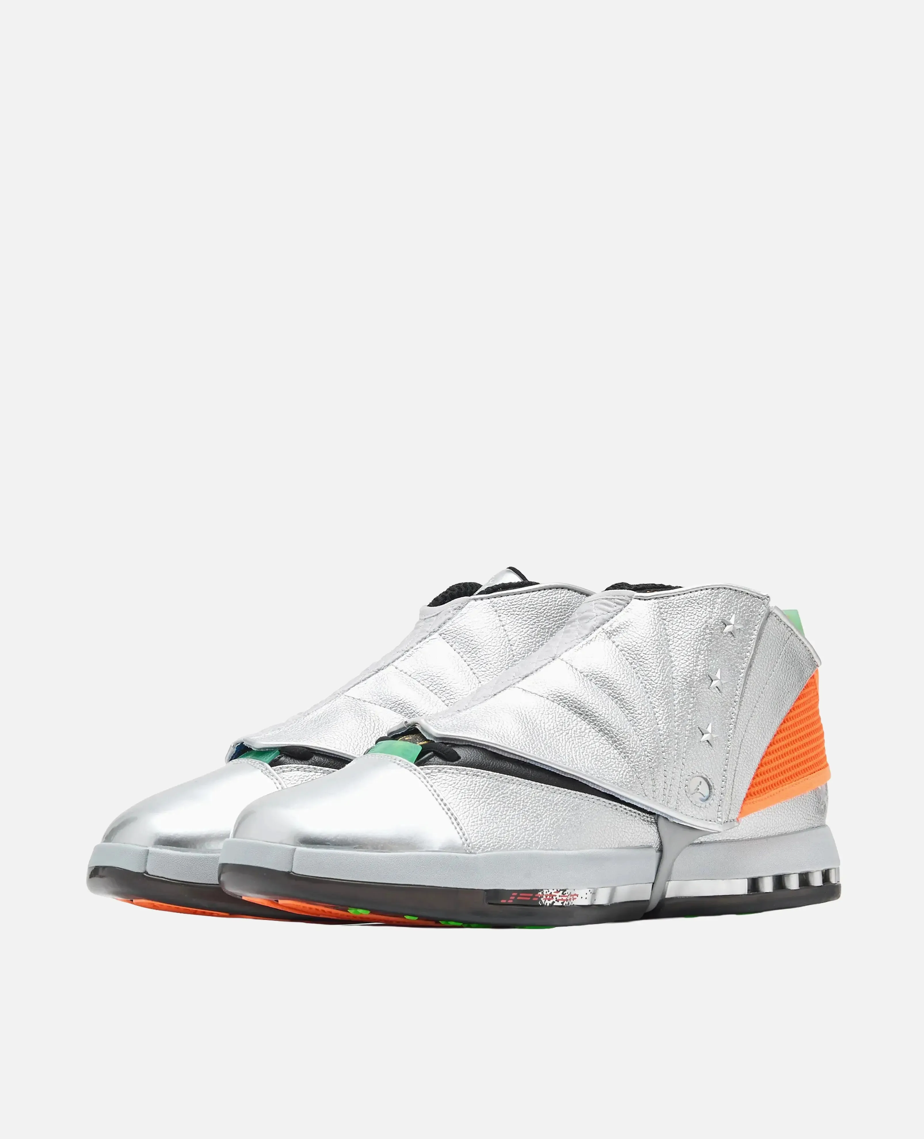 Air Jordan 16 x Free The Youth SP (Metallic Silver/Picante Red) sold by Patta product image thumbnail 2