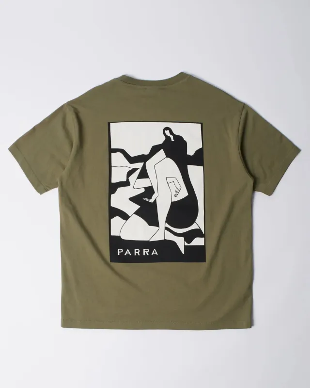 By Parra Waiting for you t-shirt (Green) made by by Parra