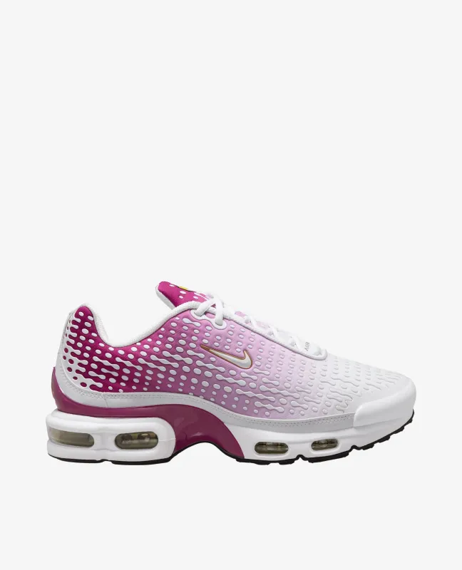 Nike Air Max Plus VII (Raspberry Red/White-Metallic Gold-Black) made by Nike