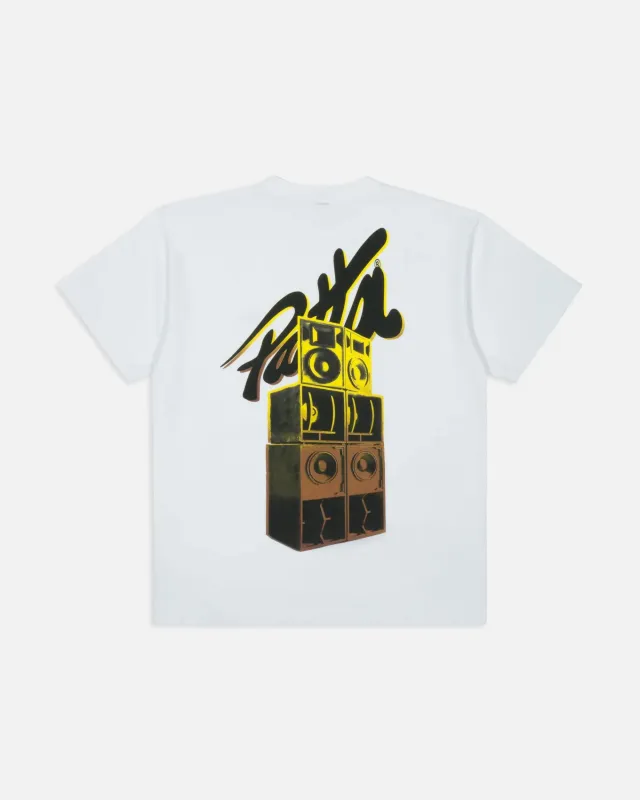 Patta Sound System T-Shirt (White) made by Patta