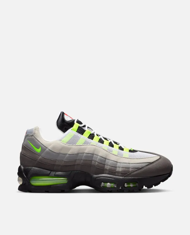 Nike Air Max 95 Big Bubble Premium (BLACK/VOLT-WHITE) made by Nike