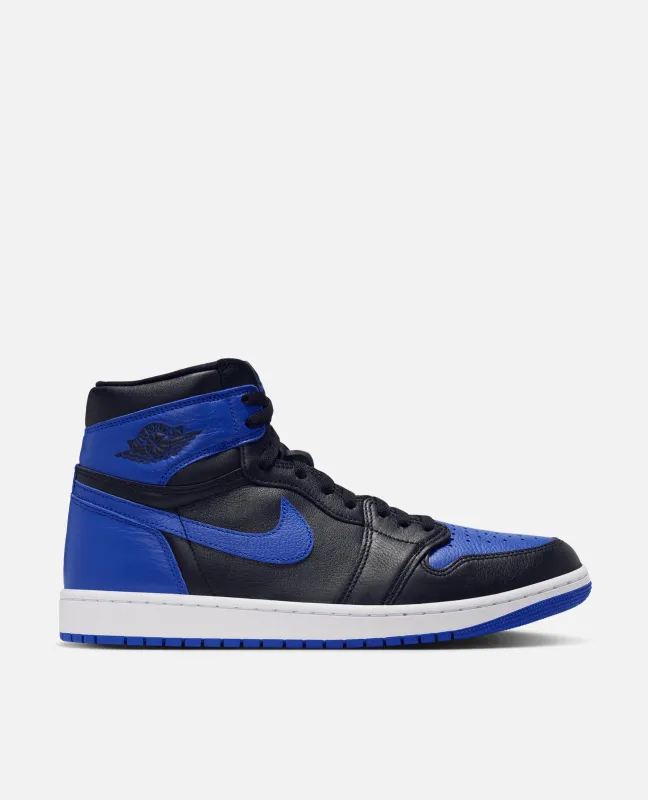 Air Jordan 1 Retro High OG "Royal" (Black/Game Royal-White) made by Nike