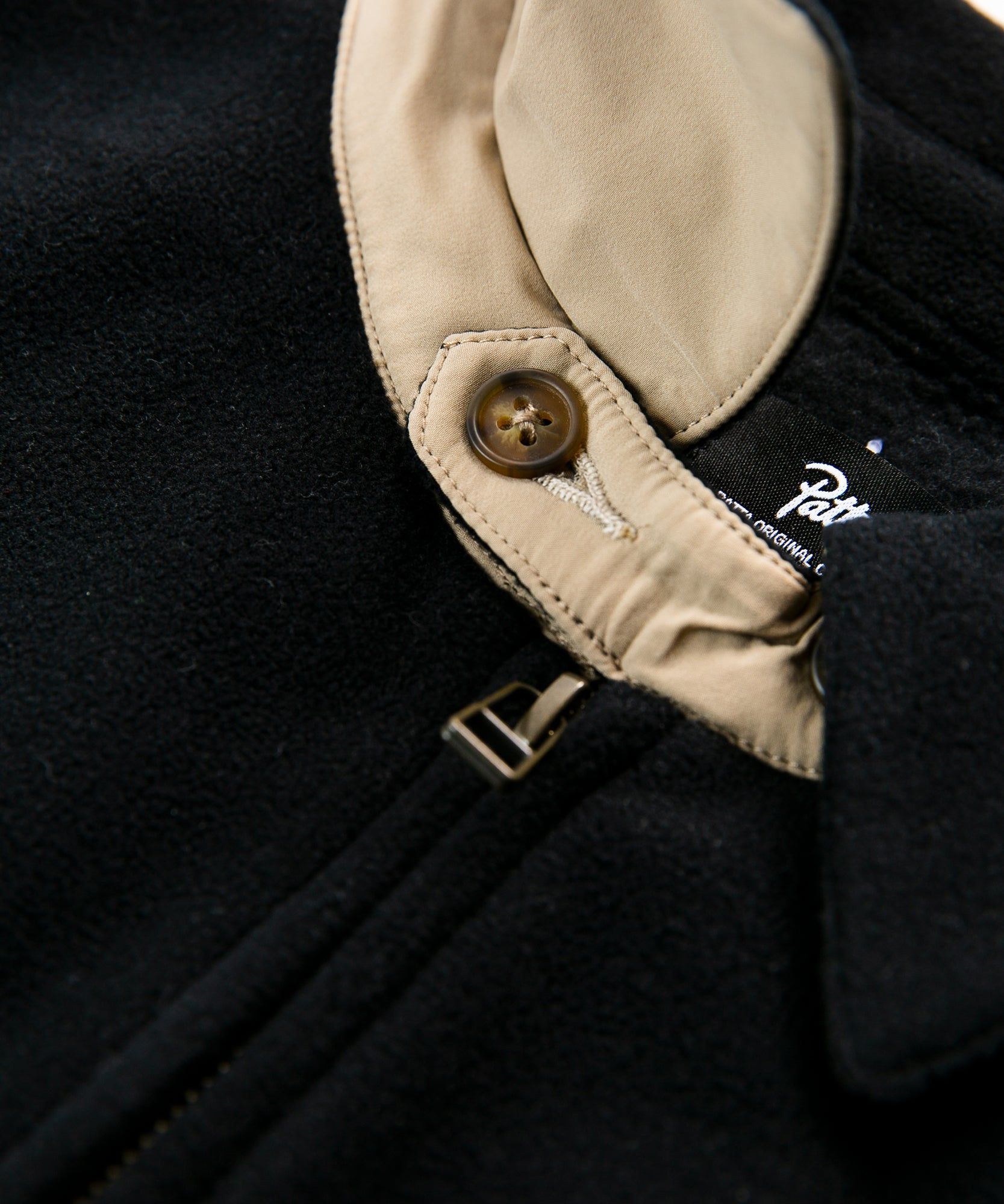 Patta Polar Fleece Jacket (Black) sold by Patta product image thumbnail 5