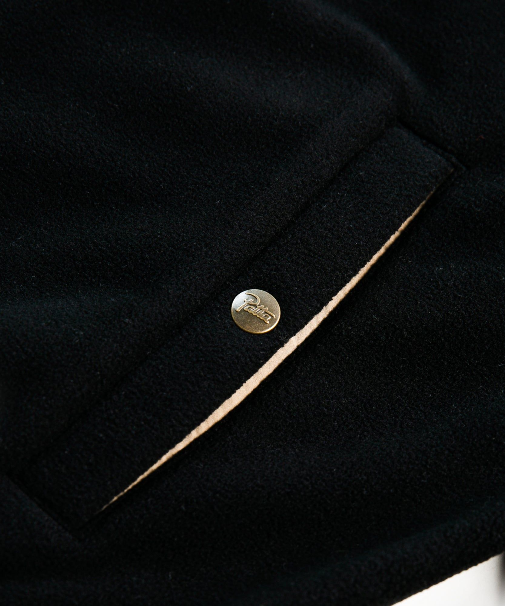 Patta Polar Fleece Jacket (Black) sold by Patta product image thumbnail 4