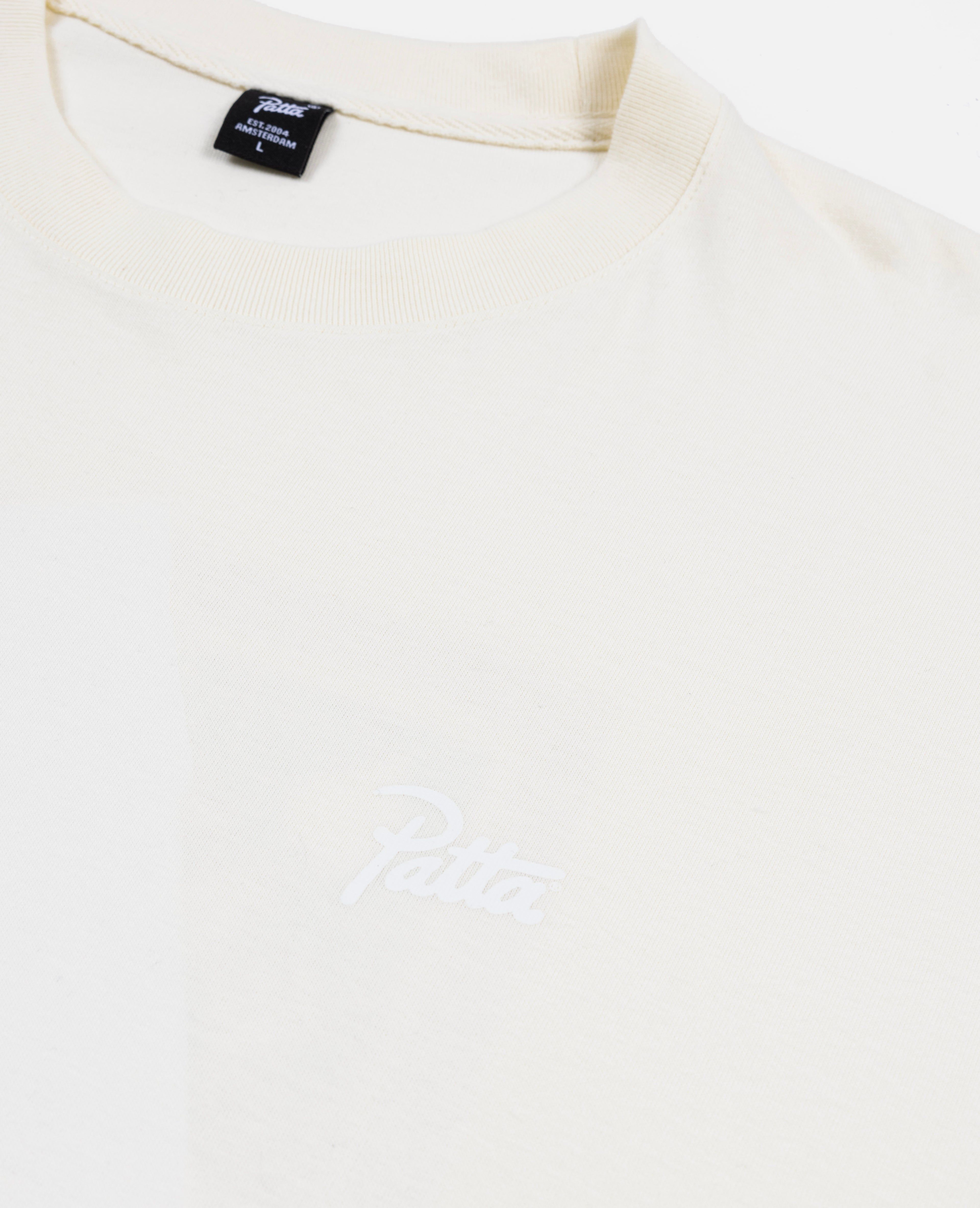 Patta Salsa T-Shirt (Whisper White) sold by Patta product image thumbnail 4