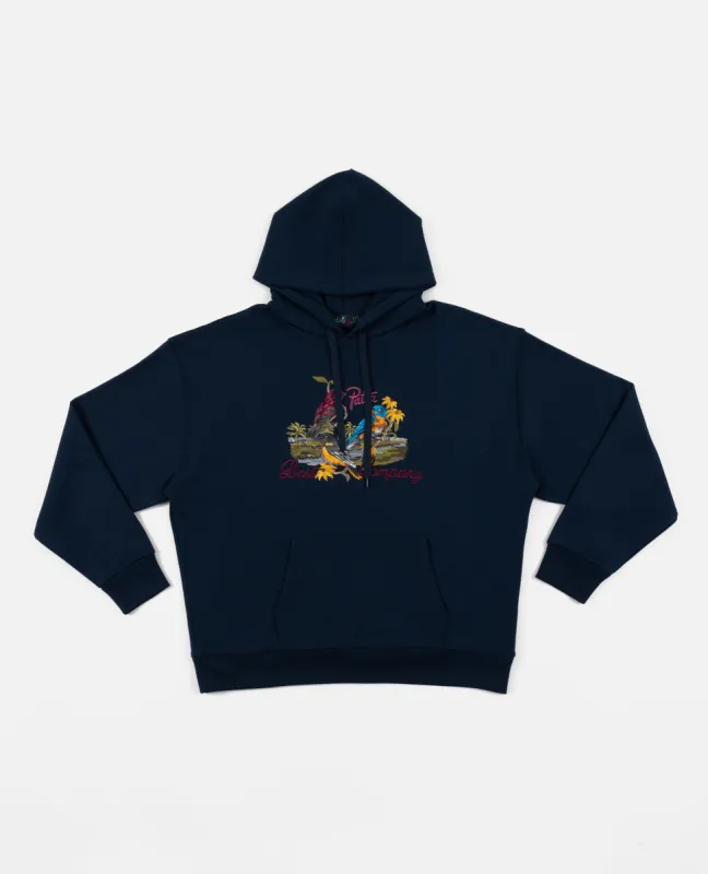 Patta x Best Company Twa Twa Hooded Sweater (Navy) made by Patta
