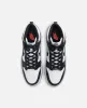 Nike Dunk High Retro (White/Black-Total Orange) sold by Patta
