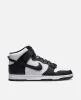 Nike Dunk High Retro (White/Black-Total Orange) sold by Patta