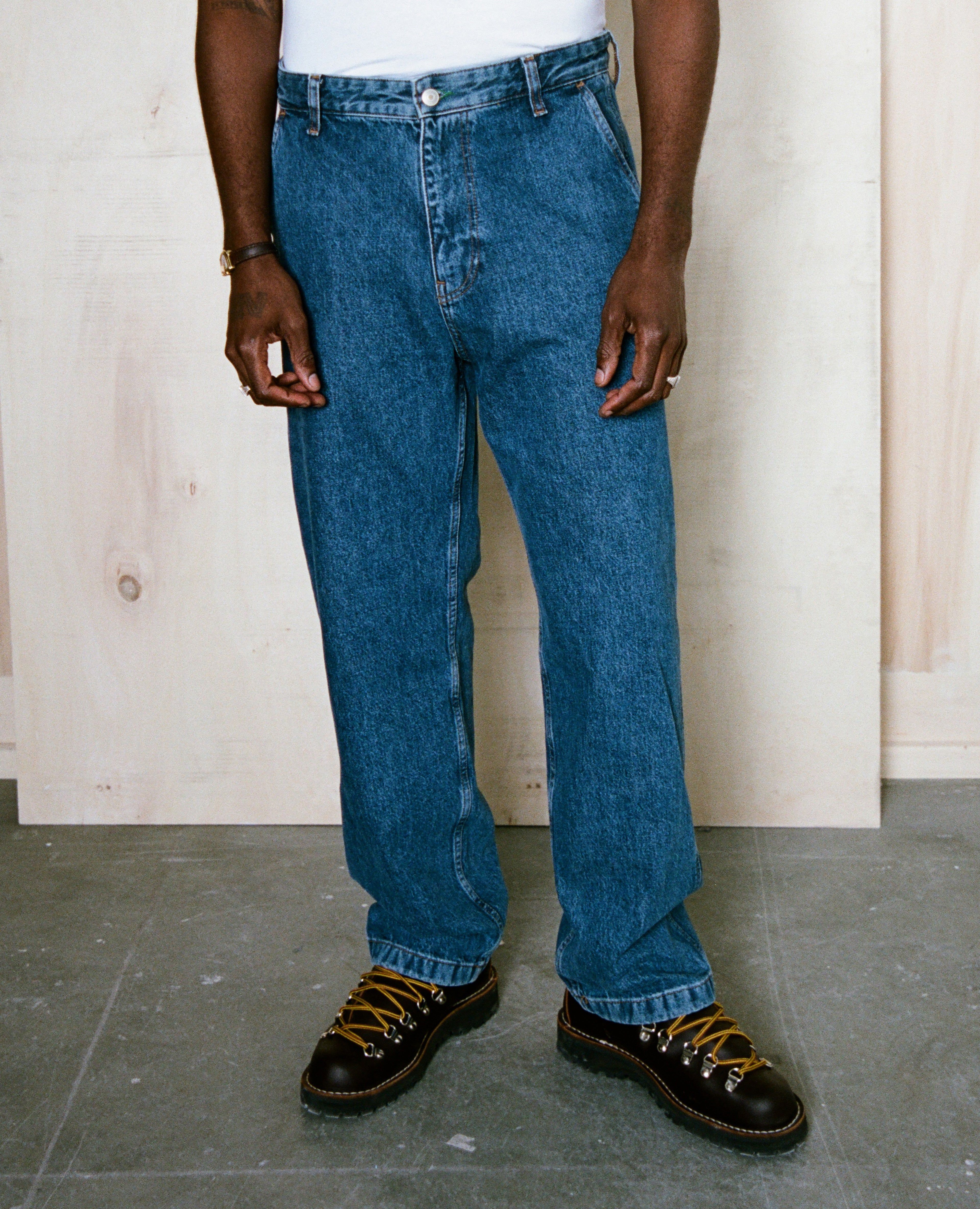 Patta x Tommy Carpenter Denim Pants (Light Blue Denim) sold by Patta product image thumbnail 3