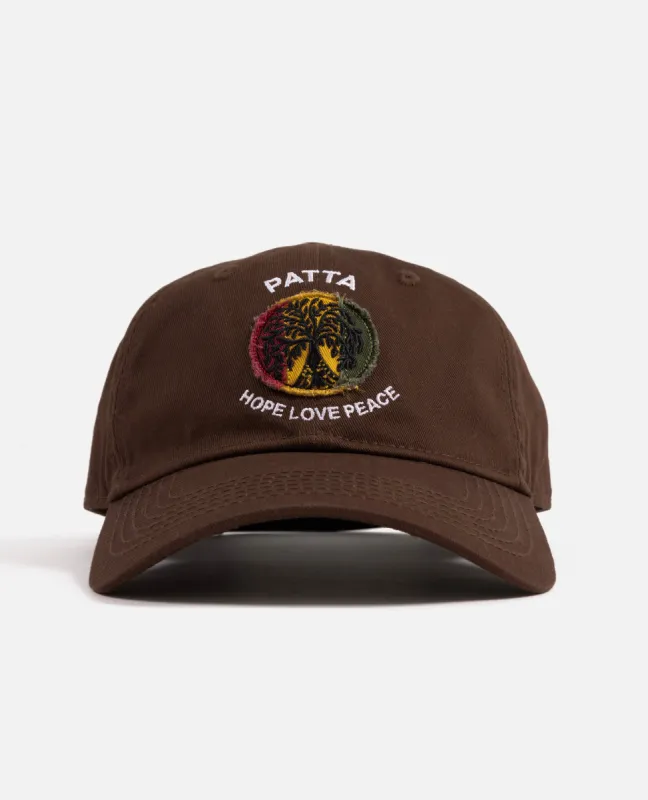 Patta Hope Peace Love Sports Cap (Cappuchino) made by Patta
