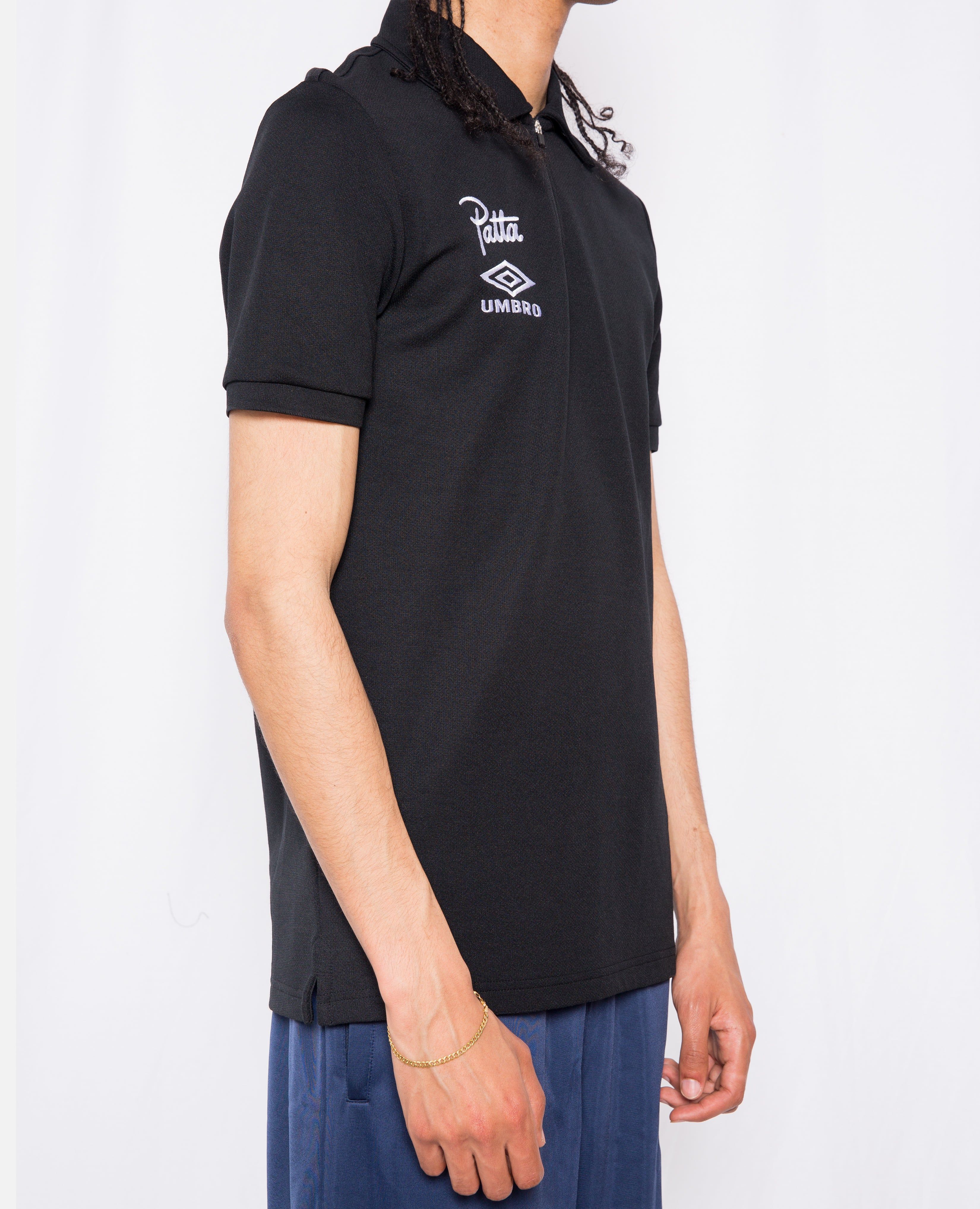 Patta x Umbro Shortsleeve Polo (Black) sold by Patta product image thumbnail 4
