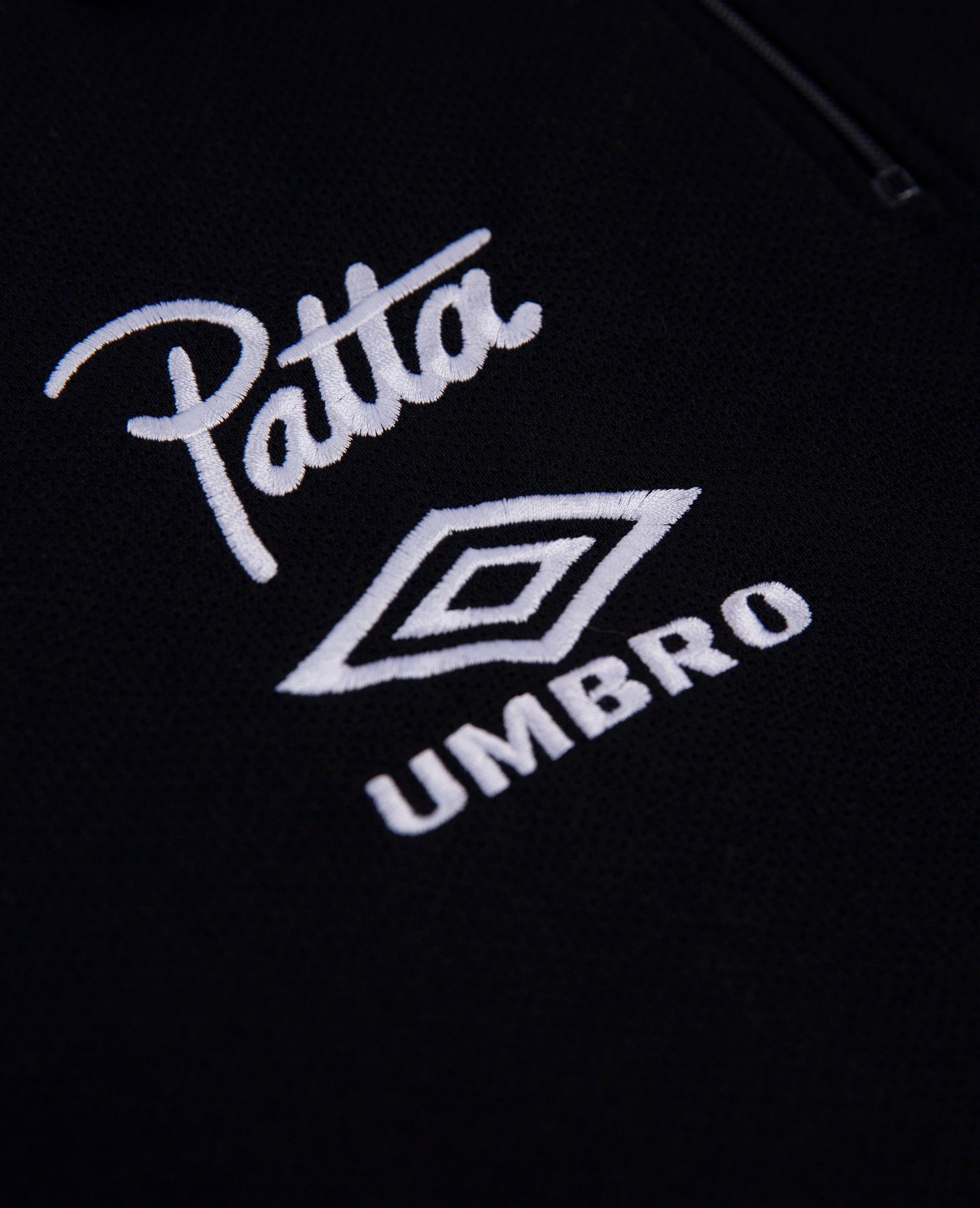 Patta x Umbro Shortsleeve Polo (Black) sold by Patta product image thumbnail 3
