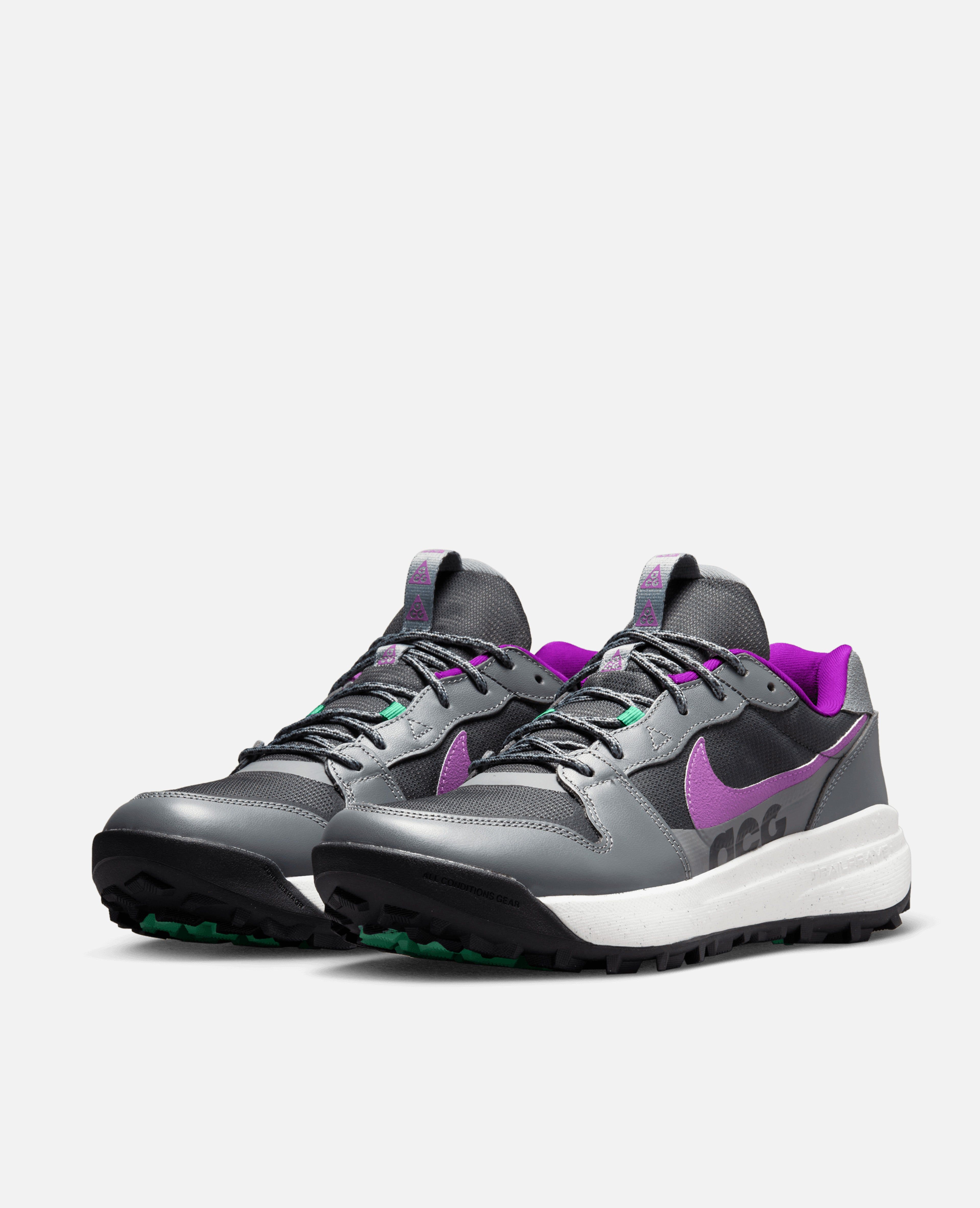 Nike ACG Lowcate (Smoke Grey/Dk Smoke Grey-Vivid Purple) sold by Patta product image thumbnail 2