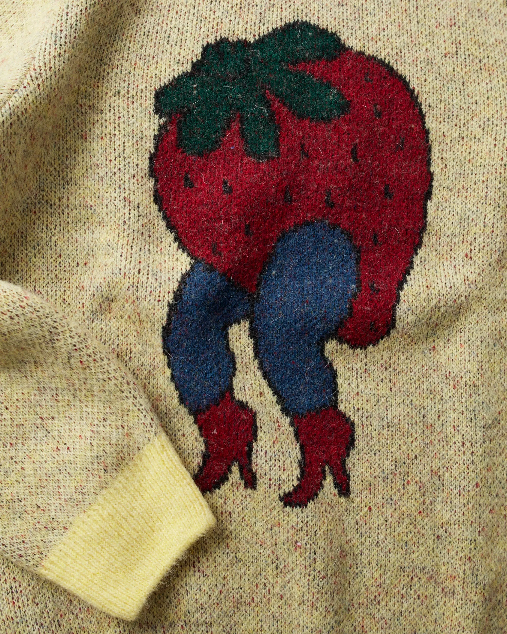 byParra Stupid Strawberry Knitted Pullover sold by Patta product image thumbnail 2
