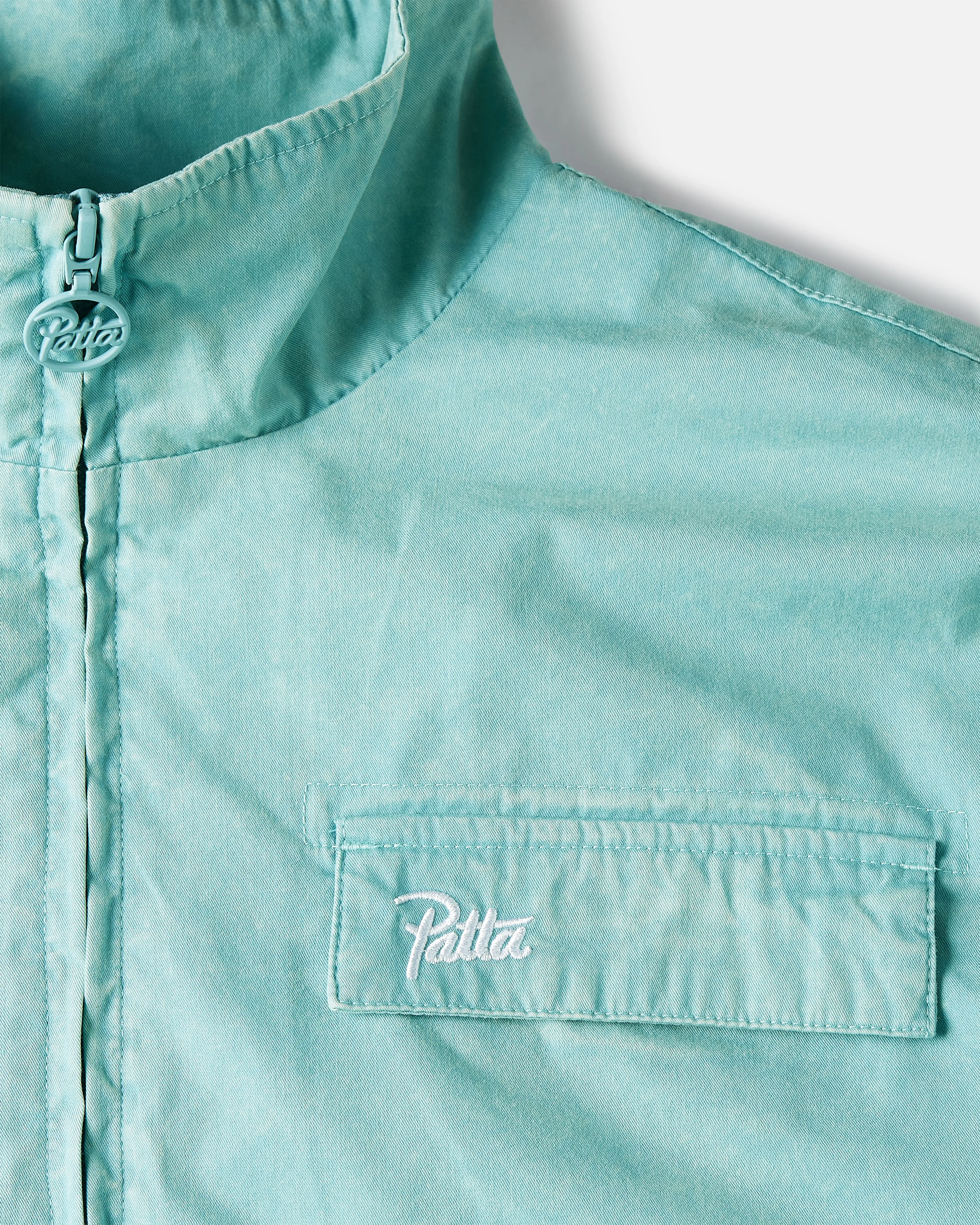 Patta Acid Washed Track Jacket (Blue Radiance) sold by Patta product image thumbnail 5