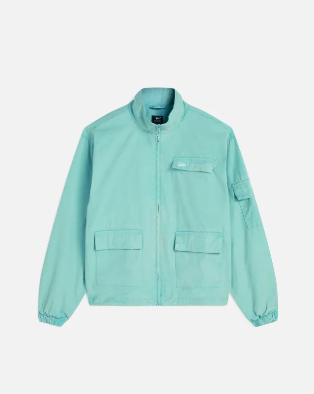 Patta Acid Washed Track Jacket (Blue Radiance) sold by Patta