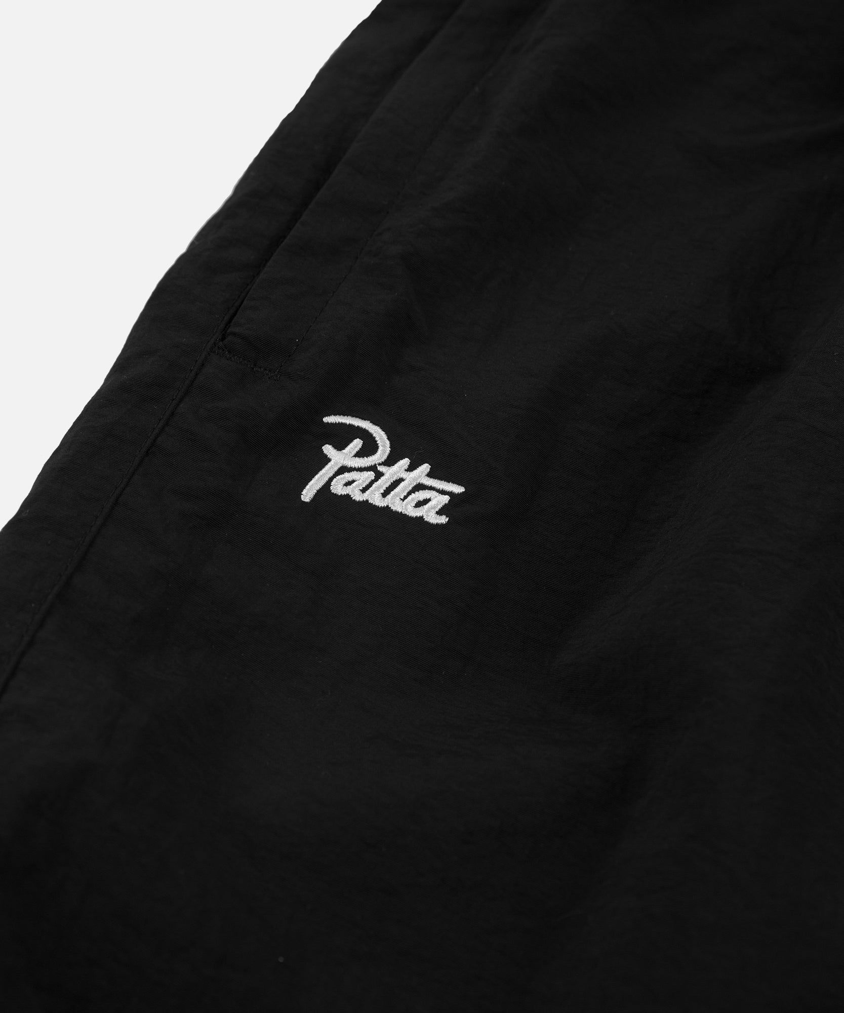 Patta Basics Nylon Track Pants (Black) sold by Patta product image thumbnail 4